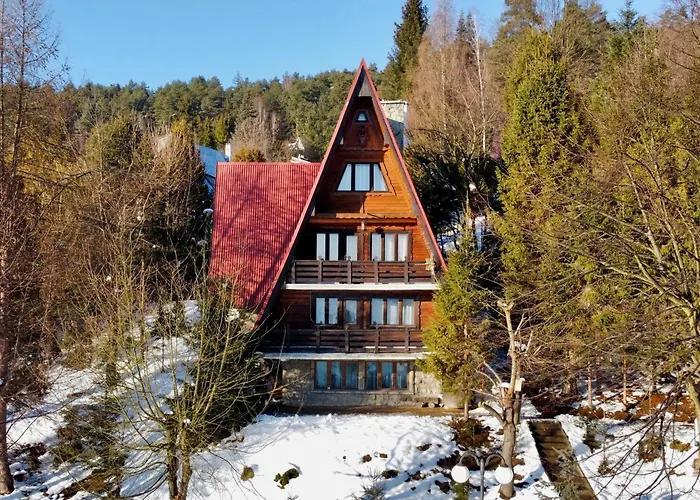 Bukowa Jezioro Zywieckie Beskid Zywiecki Slaski Sauna Jacuzzi Kominek Morsowanie Tresna Zywiec Szczyrk